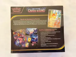 Pokemon Center Chaos Rising ETB Sealed - Box Damage / Wrap Tear - Read - Image 4