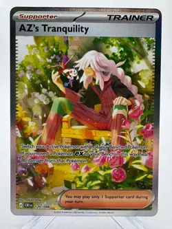 AZ's Tranquility 120/86 SIR Special Illustration Rare Pokemon Chaos Rising - Image 1