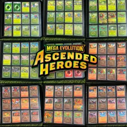 Pokemon TCG Ascended Heroes Base Master Set Binder #1 - 217 Promos/Cosmo Holo - Image 1