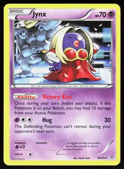 Jynx 36/83 Rare Generations Pokemon LP - Image 1