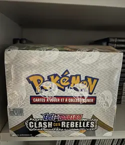 Pokemon Epee Bouclier Clash des Rebelles Display 8 Decks Theme FR Scelle Neuf - Image 1