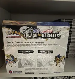 Pokemon Epee Bouclier Clash des Rebelles Display 8 Decks Theme FR Scelle Neuf - Image 3