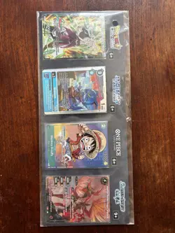 SEALED Gen Con 2023 Promo One Piece TCG Monkey D. Luffy Digimon DragonBall Z - Image 1