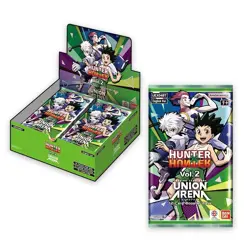Bandai Hunter x Hunter Vol. 2 Union Arena Booster Box English Version Gon Killua - Image 1