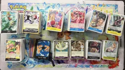 One Piece Card Game Bulk Lot 1820+ Total Cards 1500+ Non Holo 260+ Holo 61 Don/L - Image 2