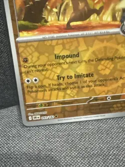 Pokemon Trading Cards Destined Rivals Reverse Holo Ethan's Sudowoodo 93/182 - Image 5