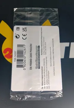 Pikachu Holo 028/078 Pokemon Go Promo Card Sealed 2022 GameStop Pokemon TCG - Image 2