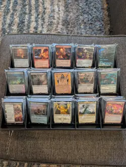 Magic the Gathering Lot 25% Rares+ 160+ cards total - Image 1