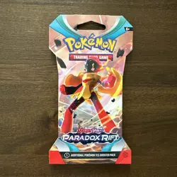Pokemon TCG Scarlet & Violet Paradox Rift Carded Checklane Booster Pack - Image 1