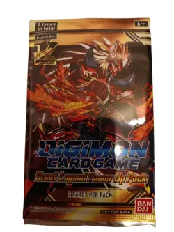 Digimon tcg Card Game Great Legend Power Up Pack New Sealed English - Image 1