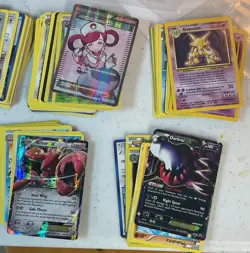 Nintendo Pokemon ~ 175 TCG Mixed Card Lot EX Holo Mew EX Zekrom EX Darkrai EX - Image 2