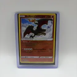 Pokemon TCG Card Radiant Charizard 020/159 Crown Zenith Holo Rare - NM - Image 1