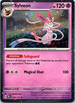 Sylveon - (Cosmos Holo) 040/131 Miscellaneous Cards & Products Rare NM - Image 1