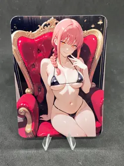 Makima Sexy Card/ ACG Card /Anime Card / Sexy Waifu / Waifu Card - Image 1
