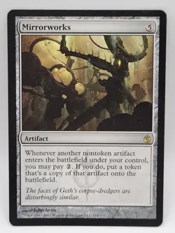 Mirrorworks Scars of Mirrodin NM MTG Artifact Commander EDH Magic the Gathering - Image 1