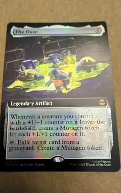 The Ooze (Extended Art) Teenage Mutant Ninja Turtles Foil - Image 1