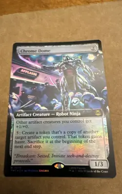 Chrome Dome (Extended Art) Teenage Mutant Ninja Turtles Foil - Image 1