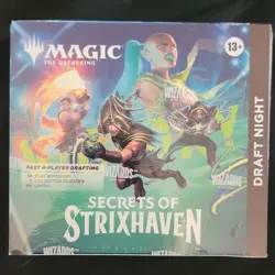 Magic: The Gathering Secrets of Strixhaven Draft Night Box English Draft Booster - Image 1