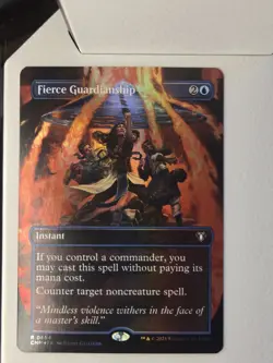Fierce Guardianship - Commander Masters - MTG - Foil - NM - Rare - Image 1