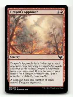 Dragon's Approach Strixhaven: School of Mages #97 Common - Image 1