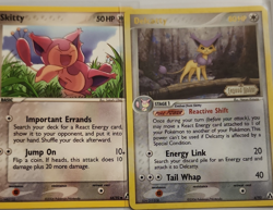 Pokemon TCG Card Lot - Skitty 64/92, Delcatty 4/92, Holo, Legend Maker (2006) - Image 1