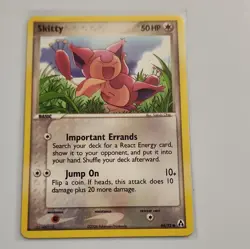 Pokemon TCG Card Lot - Skitty 64/92, Delcatty 4/92, Holo, Legend Maker (2006) - Image 2