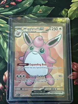 Pokemon TCG Wigglytuff EX Scarlet & Violet Holo Ultra Rare - Image 1