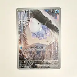 The Pokemon Company Snom Pokemon TCG 168/162 SV05 IR Holo EN - Image 1