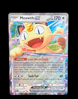 Pokemon Meowth Ex #062/088: Mega Evolution Perfect Order (Read Description) 🔥 - Image 2