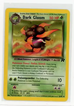 Pokemon Team Rocket #36/82 Dark Gloom - Image 1