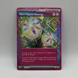 Neo Upper Energy 162/162 SV05 Ace SPEC Holo EN Pokemon TCG - Image 1