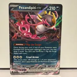 Pokemon Fezandipity EX HP210 # 142/217 Ascending Heroes Halo - Image 2