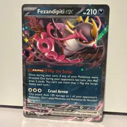 Pokemon Fezandipity EX HP210 # 142/217 Ascending Heroes Halo - Image 4