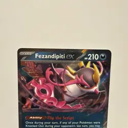 Pokemon Fezandipity EX HP210 # 142/217 Ascending Heroes Halo - Image 5