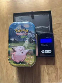 Pokemon Ascended Heroes Mini Tin - 103.03g VERY HEAVY 🔥Possible GOD PACKU!🔥 - Image 1