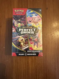 Pokemon Perfect Order Booster Bundle (6 Booster Packs) - New & Sealed - Image 1