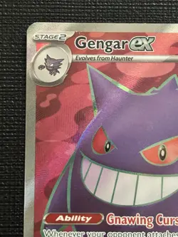 Pokemon TCG Gengar EX Temporal Forces Ultra Rare 193/162 NM Pack Fresh - Image 3