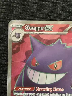 Pokemon TCG Gengar EX Temporal Forces Ultra Rare 193/162 NM Pack Fresh - Image 4