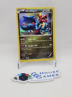 Druddigon Pokemon Dragon Vault Stamped Promk Holo Foil 17/20 NM *CCGHouse* RB - Image 1