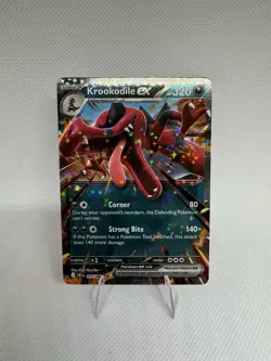 Krookodile Ex 055/086 Chaos Rising Holo Double Rare Pokemon TCG NM - Image 1