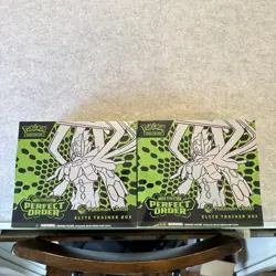 2x Perfect Order Pokemon Center EXCLUSIVE Elite Trainer Box ETB TCG - Image 1