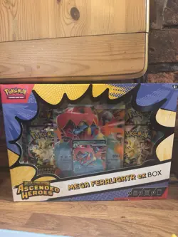 Pokemon TCG Mega Feraligatr EX Box Ascended Heroes Brand New Sealed UK ✅ - Image 1