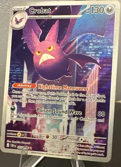 Pokemon TCG Crobat 093/086Holo Rare Chaos Rising HP 130 Stage 2 - Image 1