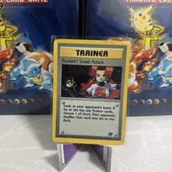 Rocket's Sneak Attack 16/82 Team Rocket Holo Pokemon TCG - HP - Image 1