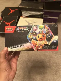 Pokemon TCG Scarlet & Violet Prismatic Evolutions Surprise Box - New Sealed - Image 1