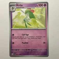 🤍 Kirlia 059/132 Me01: Mega Evolution Regular NM Cute Flower Pokemon 🤍 - Image 1