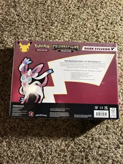 Pokemon TCG: Celebrations Dark Sylveon V Collection Box New Factory Sealed - Image 2