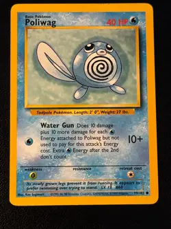 Poliwag 59/102 Pokemon Base Set Unlimited - Image 1