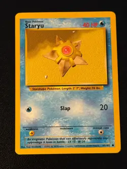 Staryu 65/102 Pokemon Base Set Unlimited - Image 1