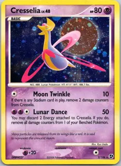 CRESSELIA~ Great Encounters HOLO RARE (#2/106) Pokemon TCG ~LOOK! - Image 1
